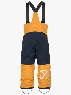 Børn Didriksons Termotøj|Vintertøj-Idre Overtræksbukser, Fire Yellow