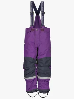 Termotøj|Vintertøj|Didriksons Idre Overtræksbukser, Royal Purple Lilla/Sort