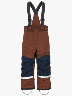 Termotøj|Vintertøj|Didriksons Idre Overtræksbukser, Earth Brown Brun