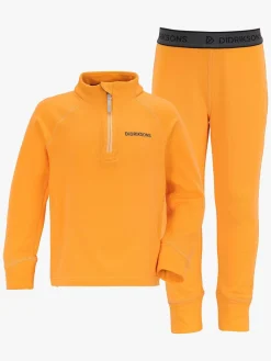 Undertøj|Didriksons Jadis Skiundertøj, Fire Yellow Gul