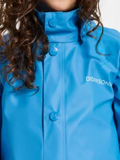 Regntøj|Didriksons Jojo Regnjakke, Sharp Blue Blå