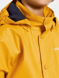 Regntøj|Didriksons Jojo Regnjakke, Oat Yellow Gul
