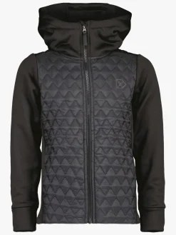 Overtøj|Didriksons Kapris Hybridjakke, Sort