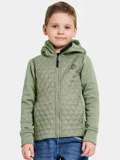 Overtøj|Didriksons Kapris Hybridjakke, Light Moss Grøn