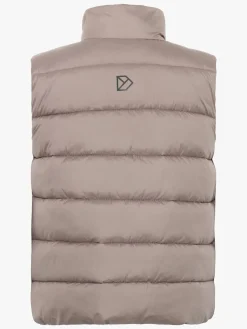Overtøj|Didriksons Kilo Vest, Ash Brown Brun