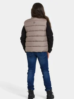 Overtøj|Didriksons Kilo Vest, Ash Brown Brun