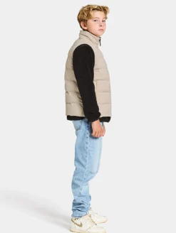 Overtøj|Didriksons Kilo Vest, Clay Beige