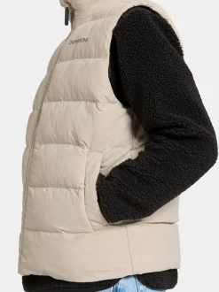 Overtøj|Didriksons Kilo Vest, Clay Beige