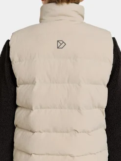 Overtøj|Didriksons Kilo Vest, Clay Beige