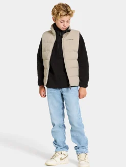 Overtøj|Didriksons Kilo Vest, Clay Beige