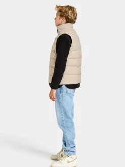 Overtøj|Didriksons Kilo Vest, Clay Beige