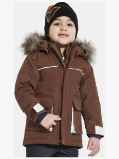 Børn Didriksons Vintertøj-Kure Vinterjakke, Earth Brown