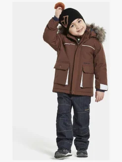 Børn Didriksons Vintertøj-Kure Vinterjakke, Earth Brown