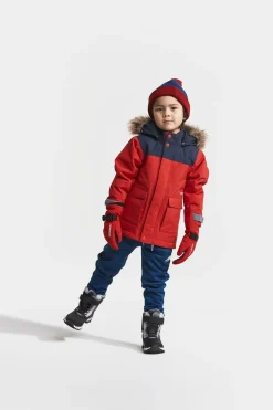 Vintertøj|Didriksons Kure Vinterjakke, Chili Red Rød/Blå