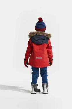 Vintertøj|Didriksons Kure Vinterjakke, Chili Red Rød/Blå