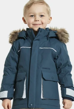 Børn Didriksons Vintertøj-Kure Vinterjakke, Dive Blue