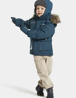 Børn Didriksons Vintertøj-Kure Vinterjakke, Dive Blue