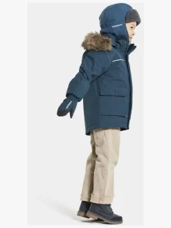 Børn Didriksons Vintertøj-Kure Vinterjakke, Dive Blue