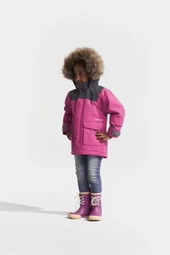 Vintertøj|Didriksons Kure Vinterjakke, Plastic Pink Lyserød/Sort