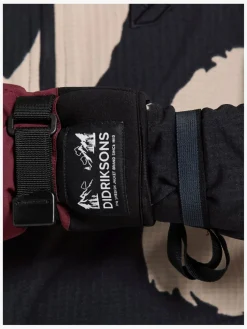 Børn Didriksons Tilbehør|Vintertøj-Lovas Vanter, Anemon Red