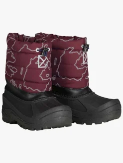 Støvler & Vinterstøvler|Didriksons Lumi Vinterstøvler, Grundsund Wine Rød/Sort