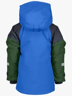 Børn Didriksons Vintertøj-Lun Vinterjakke, Caribbean Blue