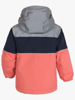 Vintertøj|Didriksons Lux Vinterjakke, Peach Rose Lyserød/Grå