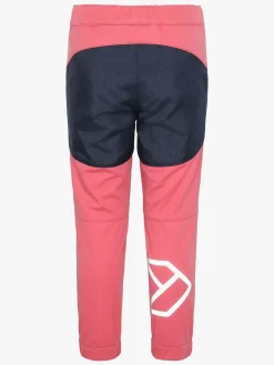 Børn Didriksons Overtøj-Lövet Softshellbukser, Dusty Azalea