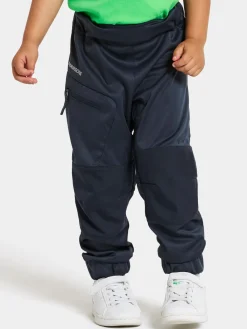 Overtøj|Didriksons Lövet Softshellbukser, Navy Blå