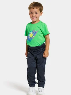 Overtøj|Didriksons Lövet Softshellbukser, Navy Blå