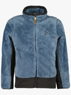 Børn Didriksons Fleecetøj-Mejram Fleecetrøje, True Blue