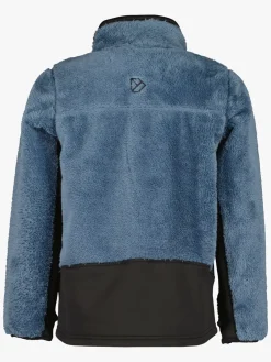 Børn Didriksons Fleecetøj-Mejram Fleecetrøje, True Blue