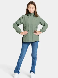 Overtøj|Didriksons Meliss Skaljakke, Light Moss