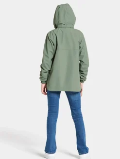Overtøj|Didriksons Meliss Skaljakke, Light Moss