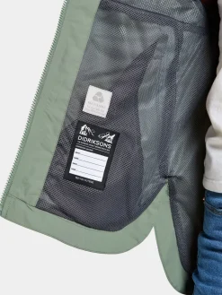 Overtøj|Didriksons Meliss Skaljakke, Light Moss