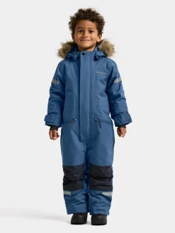 Børn Didriksons Flyverdragter|Overtøj-Migisi Flyverdragt, Galaxy Blue