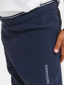 Børn Didriksons Fleecetøj-Monte Fleecebukser, Navy