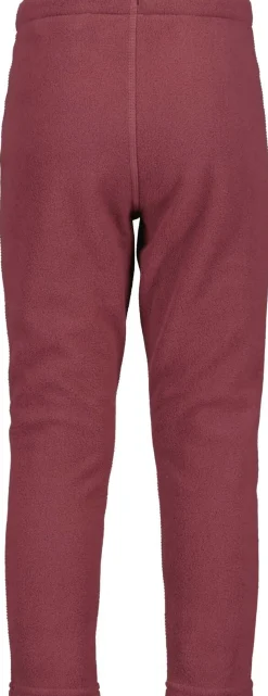 Fleecetøj|Didriksons Monte Fleecebukser, Rusty Wine Rød
