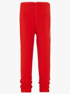 Børn Didriksons Fleecetøj-Monte Fleecebukser, Chili Red