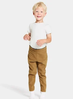 Fleecetøj|Didriksons Monte Fleecebukser, Cumin Brun