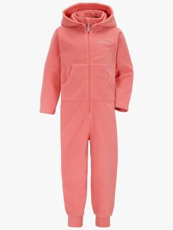 Børn Didriksons Fleecetøj-Monte Fleecedragt, Peach Rose