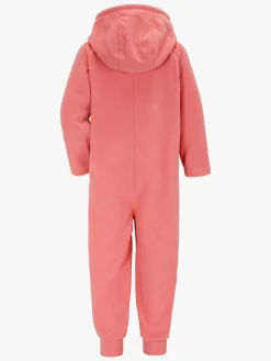 Børn Didriksons Fleecetøj-Monte Fleecedragt, Peach Rose