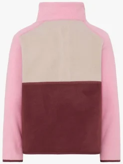 Børn Didriksons Fleecetøj-Monte Fleecetrøje, Anemon Red