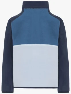 Børn Didriksons Fleecetøj-Monte Fleecetrøje, Cloud Blue