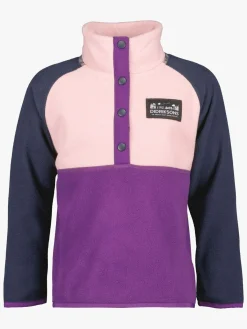 Fleecetøj|Didriksons Monte Fleecetrøje, Royal Purple Lilla/Lyserød/Blå