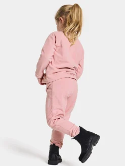 Fleecetøj|Didriksons Monte Fleecetrøje, Soft Pink Lyserød