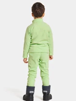 Børn Didriksons Fleecetøj-Monte Fleecetrøje, Pale Green