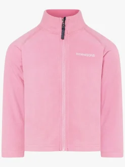 Fleecetøj|Didriksons Monte Fleecetrøje, Light Heather Pink Lyserød