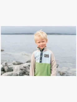 Børn Didriksons Fleecetøj-Monte Fleecetrøje, Algae Green