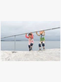 Børn Didriksons Fleecetøj-Monte Fleecetrøje, Algae Green